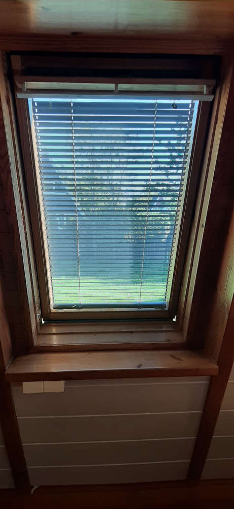 Jalousie im Wohnzimmer